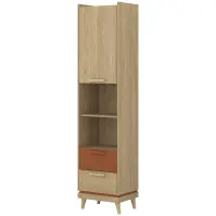 Regál Scandi 88 Tölgy Olej/Tégla
