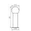 Lámpa STONO 50 46083 GRAPHITE LP1,4