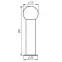 Lámpa STONO 80 46085 GRAPHITE LP1,4