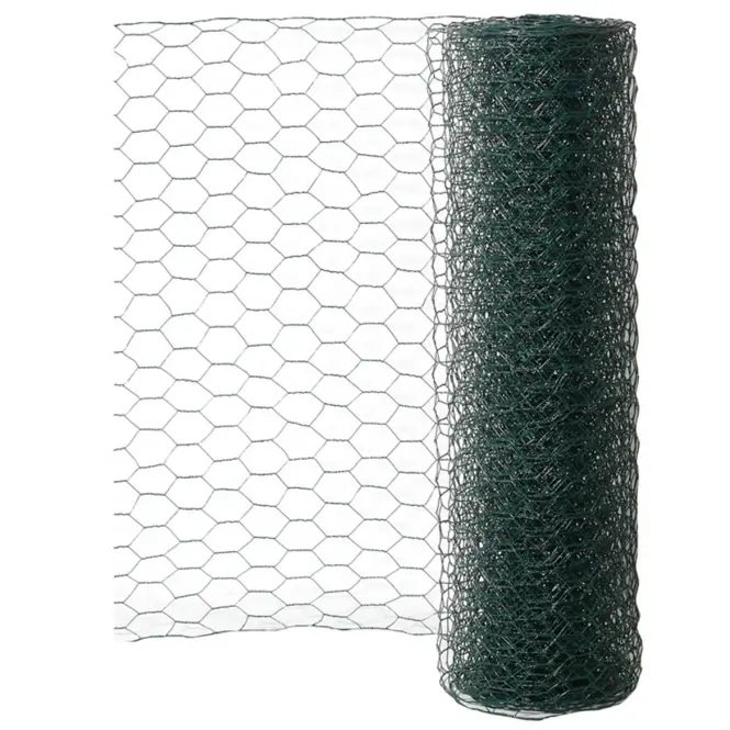 Hatszögletű háló 0,5x10 m green