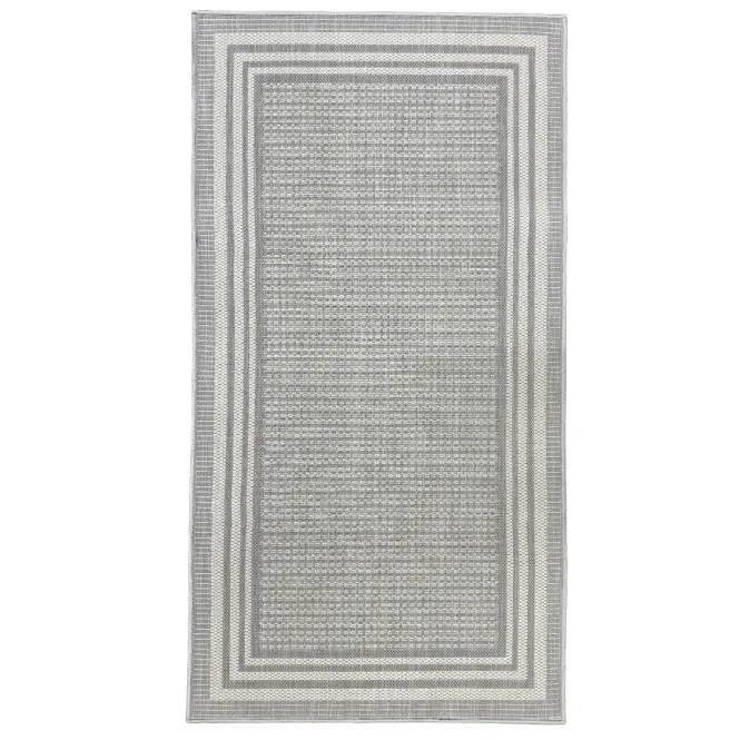 Szőnyeg Patio 1,4/1,9 12263a Syl szürke/fehér 31