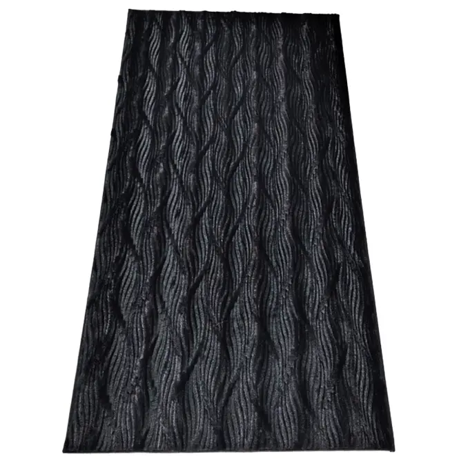 Szőnyeg Modern 1,6/2,3 E780A szürkeSzőnyeg Lila Rabbit Fur 0,8/1,5 Sm688 fekete