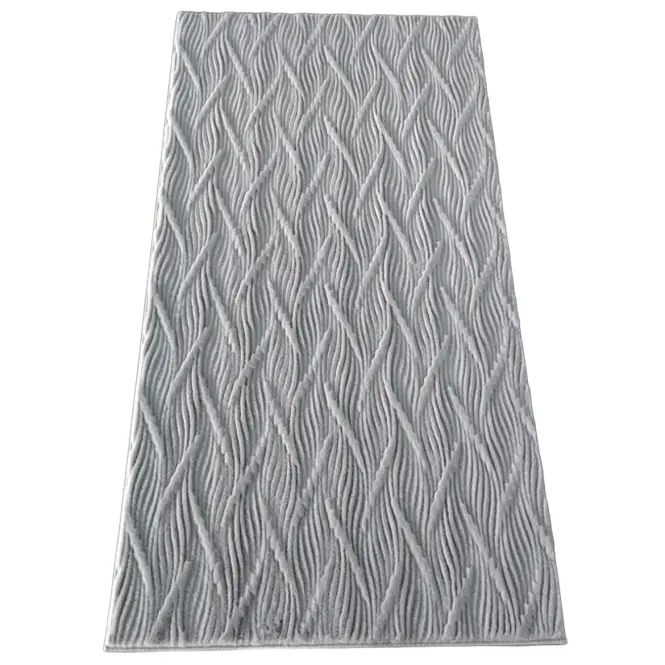 Szőnyeg Modern 1,6/2,3 E780A szürkeSzőnyeg Lila Rabbit Fur 0,8/1,5 Sm688 szürke