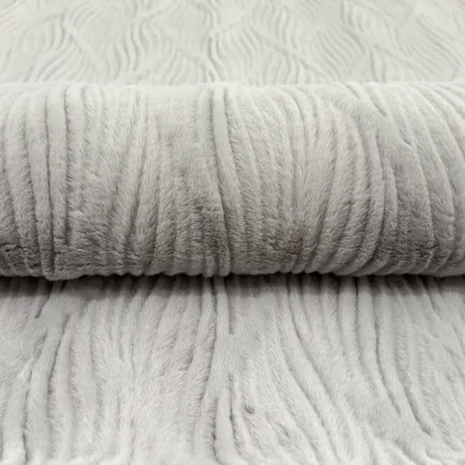 Szőnyeg Modern 1,6/2,3 E780A szürkeSzőnyeg Lila Rabbit Fur 1,9/2,7 Sm688 szürke