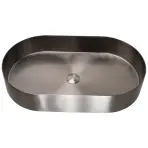 Mosdókagyló lapon Iron Oval króm