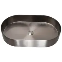 Mosdókagyló lapon Iron Oval króm