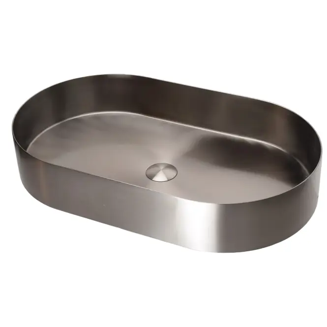 Mosdókagyló lapon Iron Oval króm,2