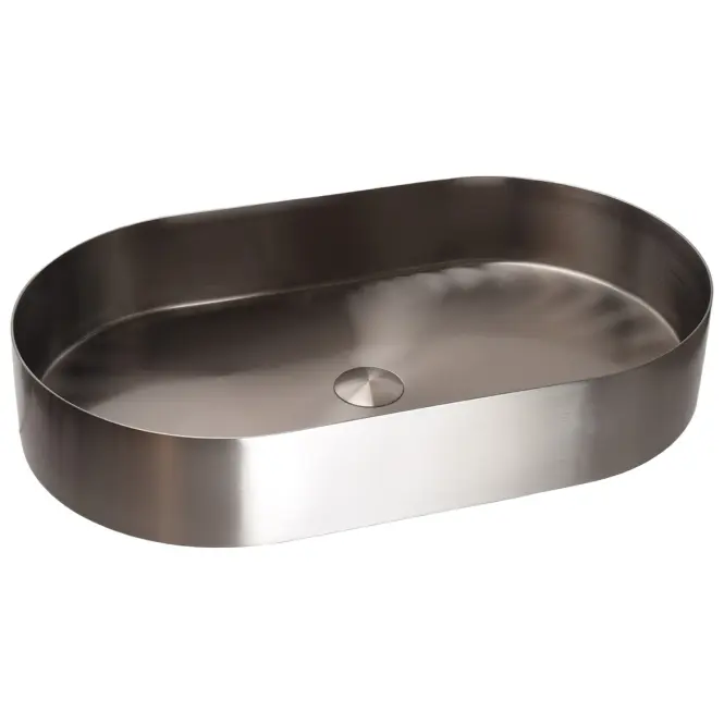 Mosdókagyló lapon Iron Oval króm,3