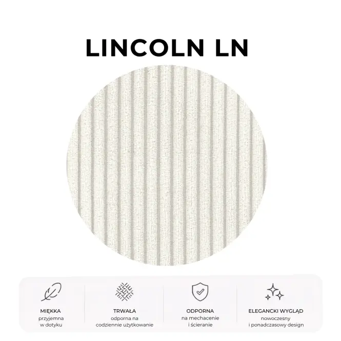 Ágy Mila 160x200 Lincoln 01ln Fehér,6