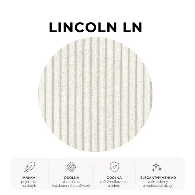 Ágy Mila 160x200 Lincoln 01ln Fehér,7