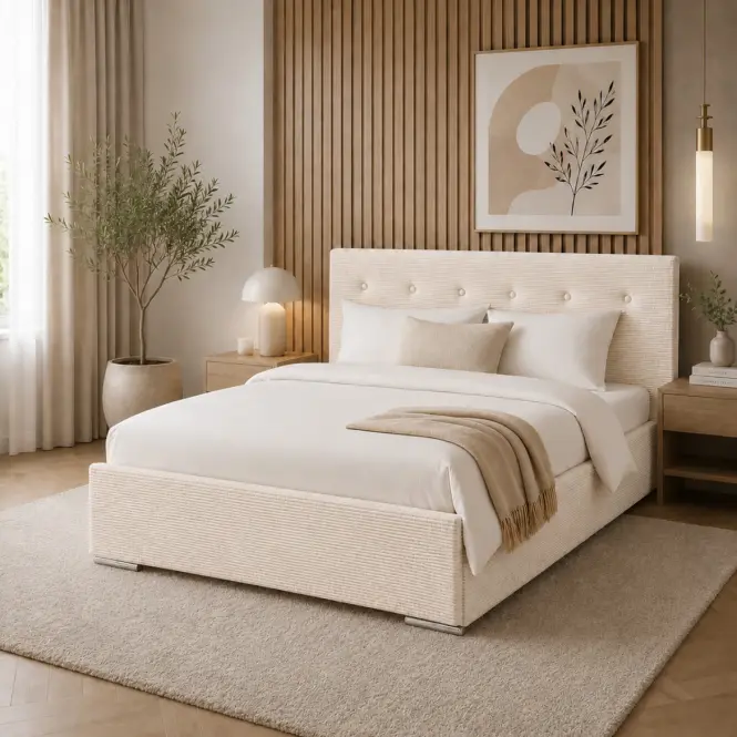 Ágy Mila 160x200 Lincoln 03ln bézs,3