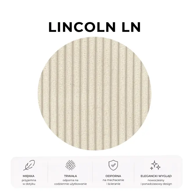 Ágy Mila 160x200 Lincoln 03ln bézs,6