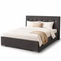 Ágy Mila 140x200 Lincoln 24ln Szürke