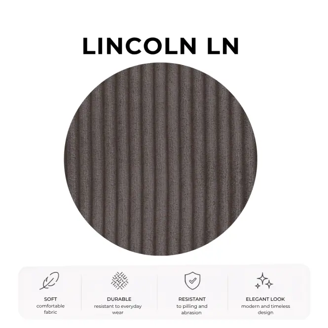 Ágy Mila 140x200 Lincoln 24ln Szürke,7