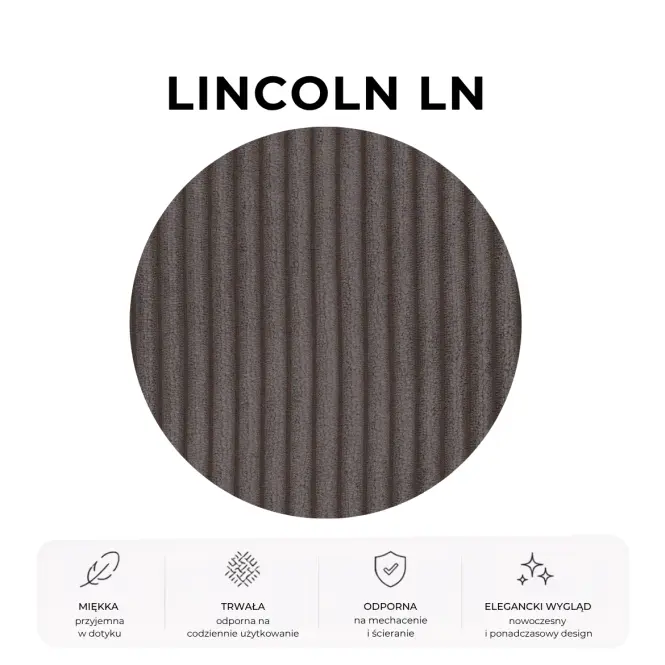 Ágy Mila 160x200 Lincoln 24ln Szürke,6
