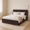 Ágy Mila 140x200 Lincoln 29ln barna,5