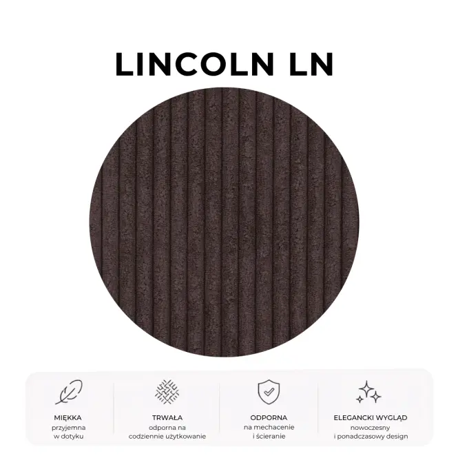 Ágy Mila 140x200 Lincoln 29ln barna,6