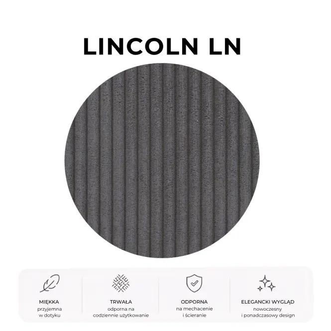 Ágy Mila 140x200 Lincoln 90ln Szürke,6