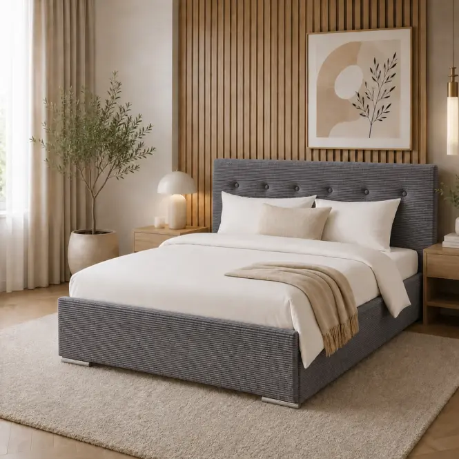 Ágy Mila 160x200 Lincoln 90ln Szürke,3