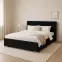 Ágy Mila 140x200 Lincoln 100ln fekete,5