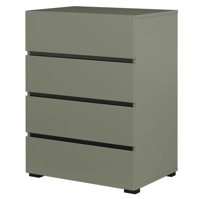 Komód Cross 27 Pine Green/Fekete