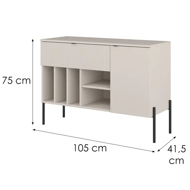 Komód 1d1s Ore 45  Kasmír/Puska,2