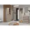 Szekrény Cross 88  Congo/Fekete,7