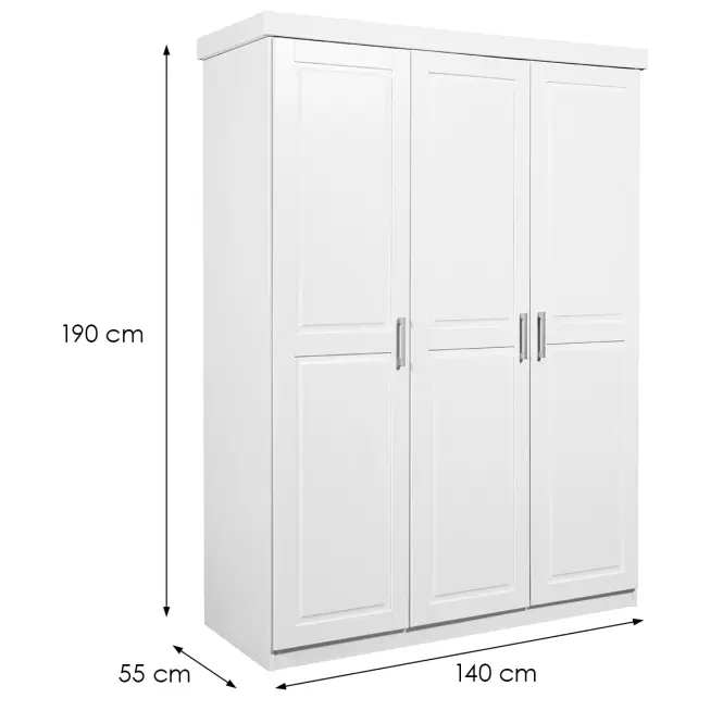 Szekrény 20900115 Magnus 3d Fenyő Fehér