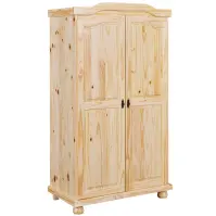 Szekrény 30500100 Genf 2d Fenyő Natural Bezbarwny Lakier