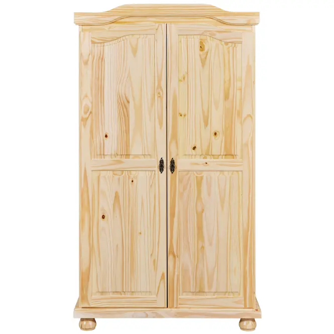 Szekrény 30500100 Genf 2d Fenyő Natural Bezbarwny Lakier