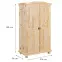 Szekrény 30500100 Genf 2d Fenyő Natural Bezbarwny Lakier,3