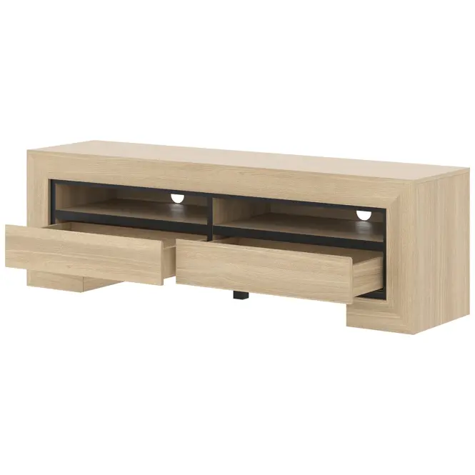TV stolík Cuba Ii 40 Dub Sambal/Čierna