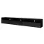 TV stolík Athens 40 Čierna/Čierna Lesk