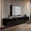 TV stolík Athens 40 Čierna/Čierna Lesk,7