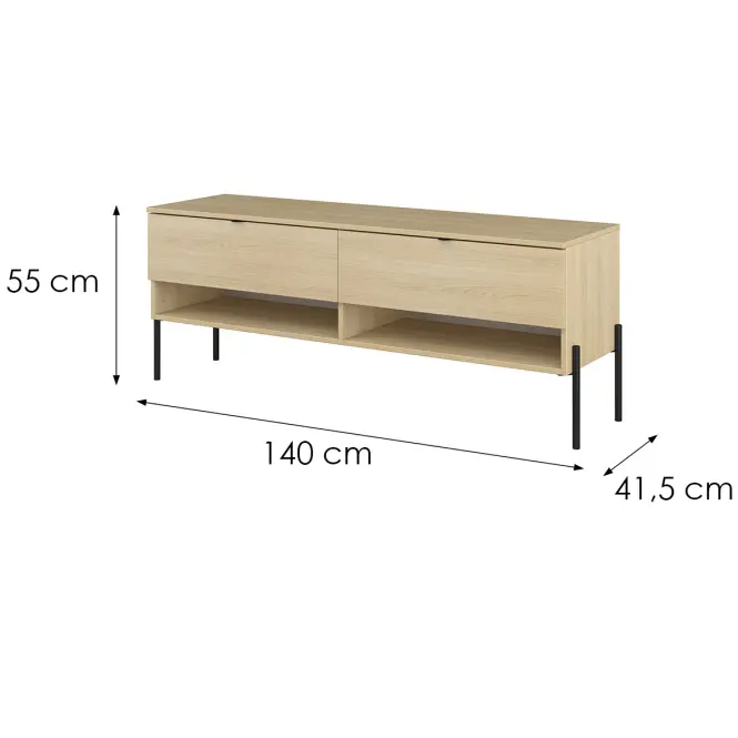 TV stolík Ore 41 2s Dub Lindberg