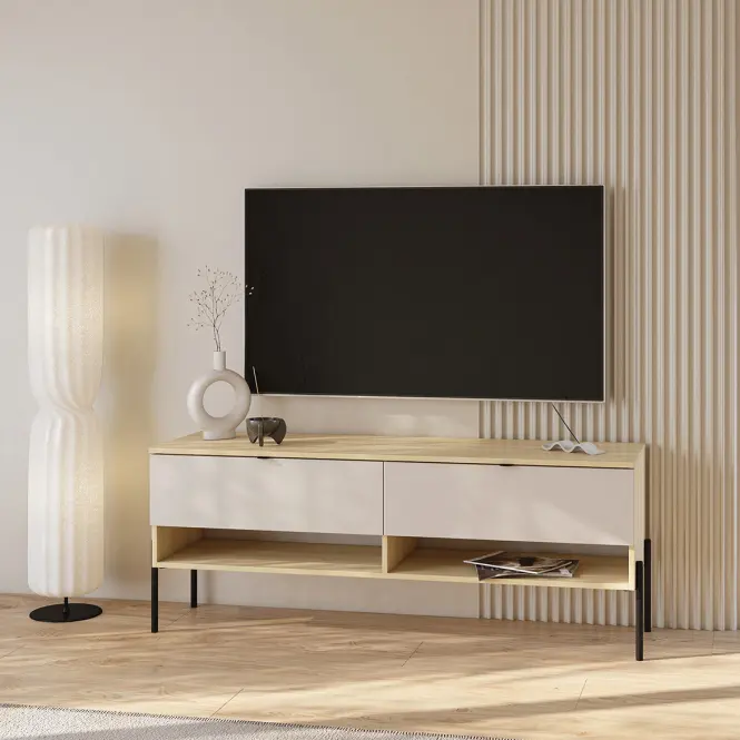 TV stolík Ore 41 2s Dub Lindberg/Kašmír