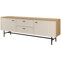 TV stolík Elora 10 Dub Jarná/Macadamia