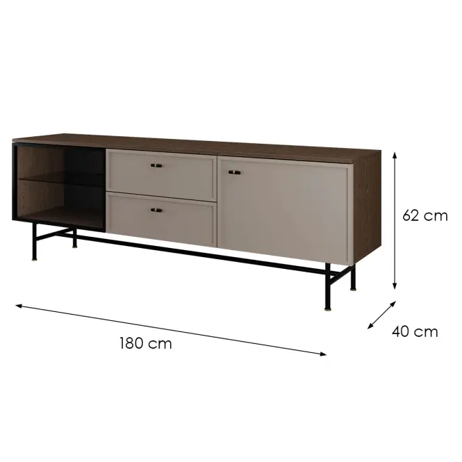 TV stolík Elora 11 Baltic Storm//Toffi