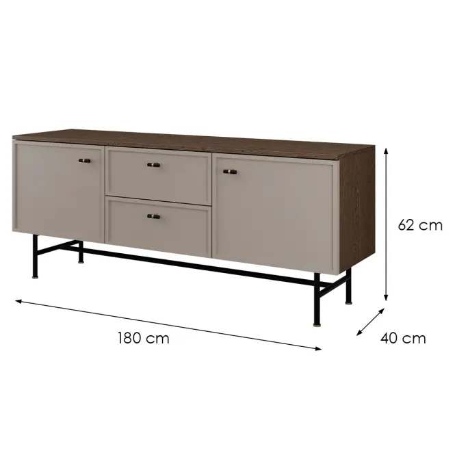 TV stolík Elora 12 Baltic Storm//Toffi