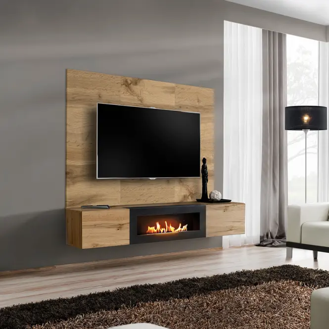 TV stolík + Panel Biokrb Switch Wt Sw Prk Wotan