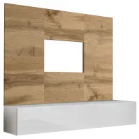 TV stolík + Panel Switch Wtw Sw Pr1 Wotan/Bílá