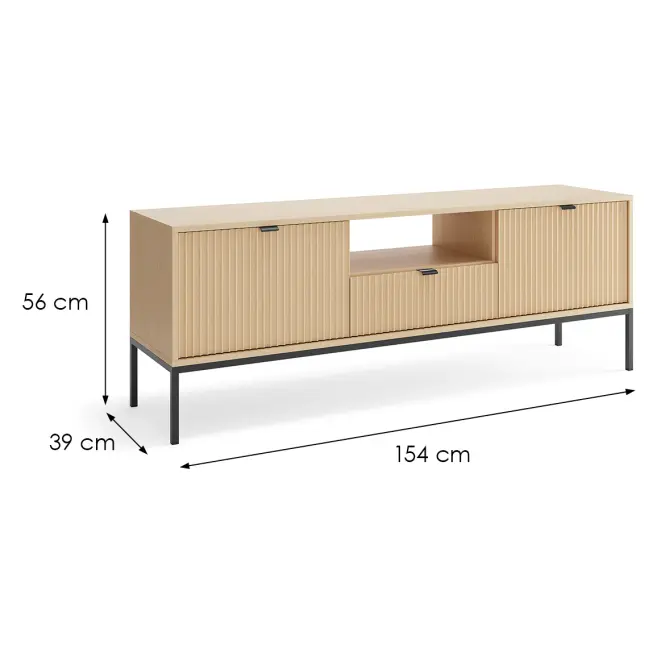 TV stolík Nova RTV154 Dub Vicenza