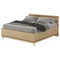 Ágy Scandi 32 180 Tölgyfaolaj/Tégla