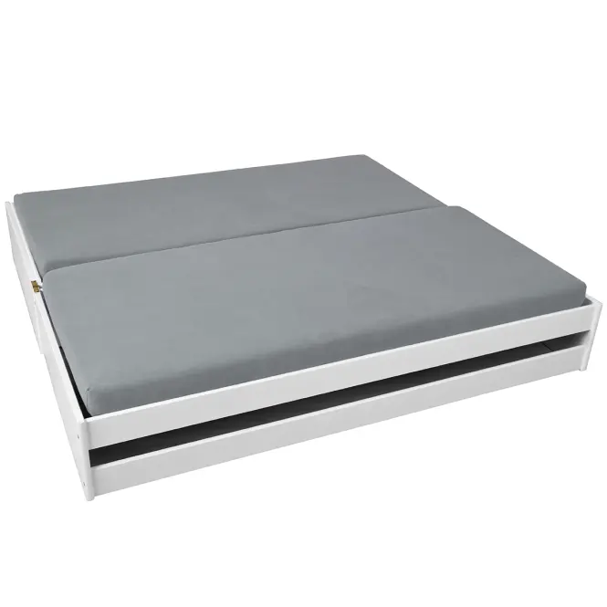Ágy 20900257 Lotar 90x200 Fehér,4