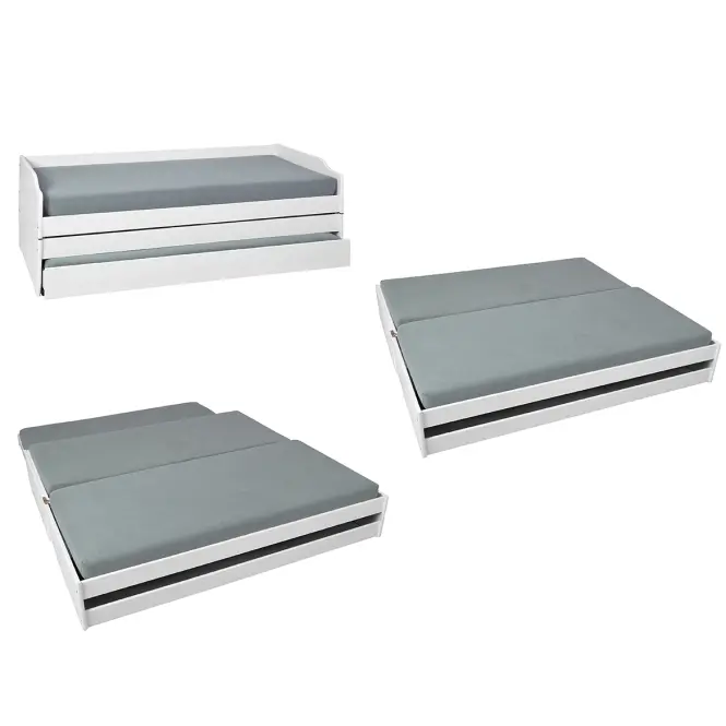 Ágy 20900257 Lotar 90x200 Fehér,6
