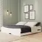 Ágy 20900257 Lotar 90x200 Fehér,8