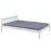 Ágy 29040020 Vilmar 140x200 Fehér