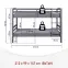 Ágy emeletes 30500268 Lavius 90x200 Szürke,4