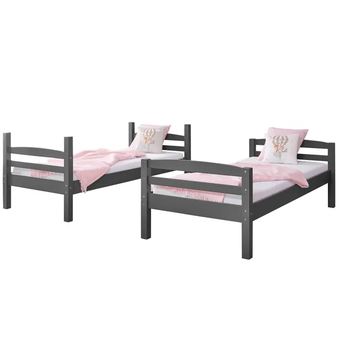 Ágy emeletes 30500268 Lavius 90x200 Szürke,5