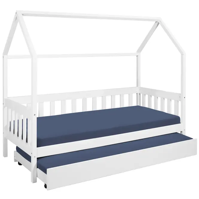 Ágy 40101080 Funky Housebed 90x200 Fehér